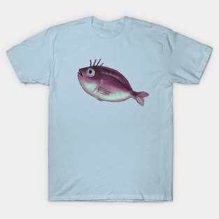 Funny Fish With Fancy Eyelashes T-Shirt